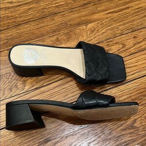 Vince Camuto Black Women's Slide Sandals